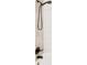 Beautiful shower fixtures in bronze with white and gray tile at 1892 S Fairfax St, Denver, CO 80222