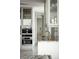 Kitchen features stainless steel appliances and stone countertops at 1133 14Th St # 3430, Denver, CO 80202