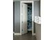 Stylish powder room featuring unique floral wallpaper at 1133 14Th St # 3430, Denver, CO 80202