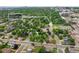 Aerial view of neighborhood, home is one block from Harvard Gulch and Highline Canal Trails at 2680 S Garfield Cir, Denver, CO 80210