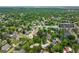 Beautiful aerial view of this quiet Denver neighborhood showcasing lush greenery, mature trees, and easy accessibility at 2680 S Garfield Cir, Denver, CO 80210