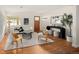 Inviting living room with hardwood floors, modern decor, and ample natural light at 2680 S Garfield Cir, Denver, CO 80210