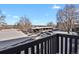 View of parking lot from a balcony at 3550 S Harlan # 144, Denver, CO 80235