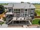 The back of this home is ready for entertaining with a multi tiered deck at 8682 N Sundown Trl, Parker, CO 80134