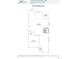 Floor plan of the unfinished basement area with the garage location marked at 6653 Bridlespur St, Castle Pines, CO 80108