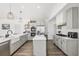 Bright kitchen with modern stainless appliances, spacious countertops and an island at 17870 New London Rd, Monument, CO 80132