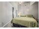 A modern bedroom offering ample space and soft lighting at 891 14Th St # 2712, Denver, CO 80202