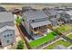 Aerial view of a beautiful home featuring a backyard with a deck and a fenced yard at 9759 Waco St, Commerce City, CO 80022