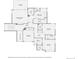 Detailed floor plan featuring the layout of the second floor of the house with dimensions at 7083 Turweston Ln, Castle Pines, CO 80108