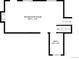 Layout showing recreation room and bathroom on basement level at 544 S Victor Way, Aurora, CO 80012