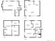 Detailed floor plan showcasing layout and room dimensions of the house at 544 S Victor Way, Aurora, CO 80012