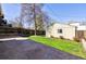 Backyard featuring a lawn and a detached structure at 1111 S Corona St, Denver, CO 80210