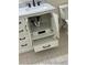 Bathroom vanity with double drawers for ample storage and modern hardware at 942 S Walden St # 206, Aurora, CO 80017