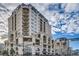 Beautiful exterior of the building featuring architectural details and multiple balconies at 925 N Lincoln St # 8E-S, Denver, CO 80203