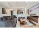 Comfortable living room space with stylish decor and an open view of the kitchen at 925 N Lincoln St # 8E-S, Denver, CO 80203
