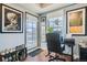 Well-lit home office with a view, offering a productive and inspiring workspace at 925 N Lincoln St # 8E-S, Denver, CO 80203