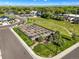 Aerial view of the community garden at 2004 Foxtail Ln # B, Lafayette, CO 80026