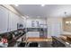 Stylish kitchen with stainless steel appliances, granite countertops and tile backsplash at 3104 Newport Cir, Castle Rock, CO 80104