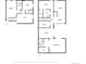 Two-story floor plan, including a primary bedroom, Gathering room and basement at 10321 E Evans Se Ave # 176, Aurora, CO 80247