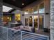 Covered patio with outdoor kitchen, large seating area and great views at 19647 Guildford Ct, Monument, CO 80132