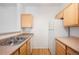 Functional kitchen with modern appliances, practical countertops, and ample storage space at 444 17Th St # 802, Denver, CO 80202