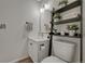 Cozy bathroom featuring an attractive ladder shelf at 9851 Castle Ridge Cir, Highlands Ranch, CO 80129