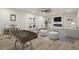 Finished basement featuring a foosball table and modern furniture at 5723 Berry Ridge Way, Castle Rock, CO 80104