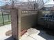 This outdoor patio features a privacy wall, providing a great space for outdoor grilling and relaxing at 559 Alton Way # E, Denver, CO 80230