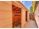 Backyard shed features shelving and ample storage that will keep all your gardening tools organized at 2311 Emery Pl, Longmont, CO 80501