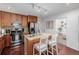 Charming kitchen with stainless steel appliances and granite countertops at 3929 Shoshone St, Denver, CO 80211