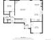 Detailed floor plan showcasing the layout of the home's living spaces at 6461 S Ider St, Aurora, CO 80016