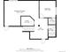 Detailed floor plan showcasing the layout of the home's living spaces at 6461 S Ider St, Aurora, CO 80016
