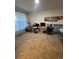 Neutral bedroom featuring beige carpet, and lots of space for an office at 14241 Ivanhoe St, Thornton, CO 80602