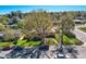 Aerial view of the home showcasing the property's landscaping and surrounding neighborhood at 3906 Hoyt Ct, Wheat Ridge, CO 80033