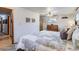 Spacious bedroom with neutral walls, carpet flooring and traditional furnishings at 3906 Hoyt Ct, Wheat Ridge, CO 80033