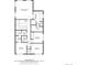 Upstairs floor plan displaying bedrooms and bathrooms layout for a clear sense of space and design at 1385 Birch St, Denver, CO 80220
