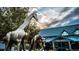 Giraffe Statues in the Denver Zoo; building in the background at 1385 Birch St, Denver, CO 80220