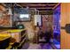 Basement with storage, colorful pipes, and a sauna at 2431 N Ogden St, Denver, CO 80205