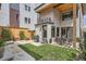 Charming backyard with a grill and space for outdoor dining at 1717 Irving St, Denver, CO 80204