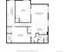 Floor plan of basement with recreation room, bedroom, wet bar, bath, storage room and electrical room at 13686 Dexter St, Thornton, CO 80602