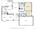 Detailed floor plan showcasing the layout of the kitchen, living room, bedrooms, and bathrooms at 10169 Briargrove Way, Highlands Ranch, CO 80126