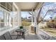 Cozy front porch featuring a seating area with an open view of the neighborhood at 5174 W 123Rd Pl, Broomfield, CO 80020