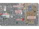 Aerial view of the neighborhood surrounding 3715 Jackson St, highlighting nearby amenities and future park, as well as RTD stop at 3715 N Jackson St, Denver, CO 80205