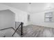 Contemporary living room with stylish flooring and staircase at 3715 N Jackson St, Denver, CO 80205