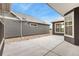 Spacious backyard with low maintenance landscaping and modern exterior at 308 Josef Cir, Fort Lupton, CO 80621