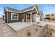 Beautiful home featuring an inviting entryway and meticulously landscaped front yard with stone accents at 308 Josef Cir, Fort Lupton, CO 80621
