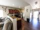 Open-concept kitchen featuring granite countertops and modern appliances at 541 Park Blvd, Brighton, CO 80603