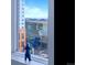 Through the window: see the art installation, 