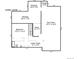Lower level floor plan showing a bedroom, rec room, storage, and lower foyer, with dimensions at 9575 E 3Rd Pl, Denver, CO 80230