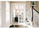 Bright home office with French doors, offering a quiet workspace at 9575 E 3Rd Pl, Denver, CO 80230